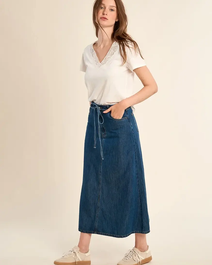 Molly Bracken Paloma Denim Maxi