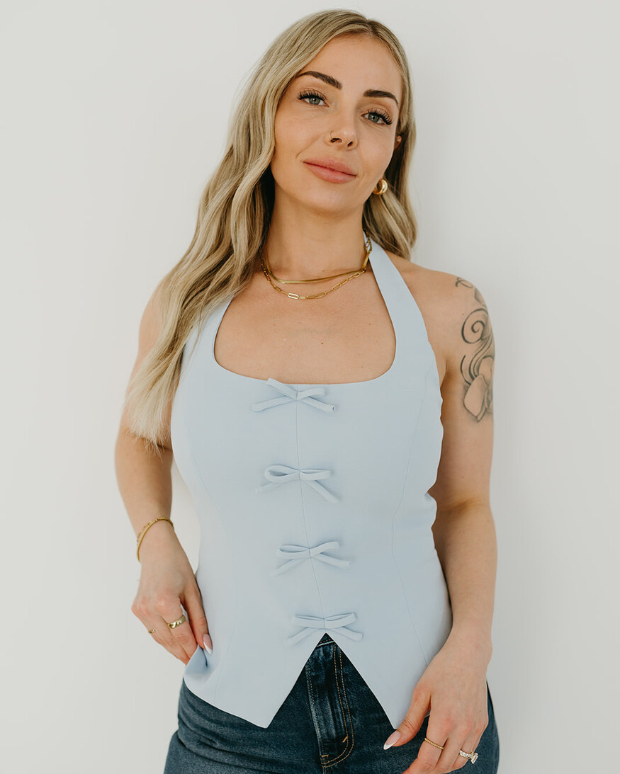 Lucy Paris Clementine Halter Vest