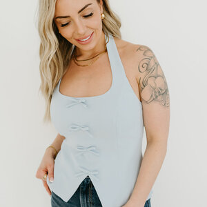 Lucy Paris Clementine Halter Vest