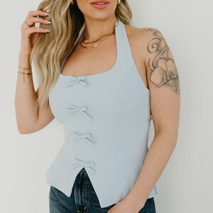 Lucy Paris Clementine Halter Vest