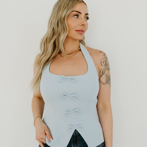 Lucy Paris Clementine Halter Vest