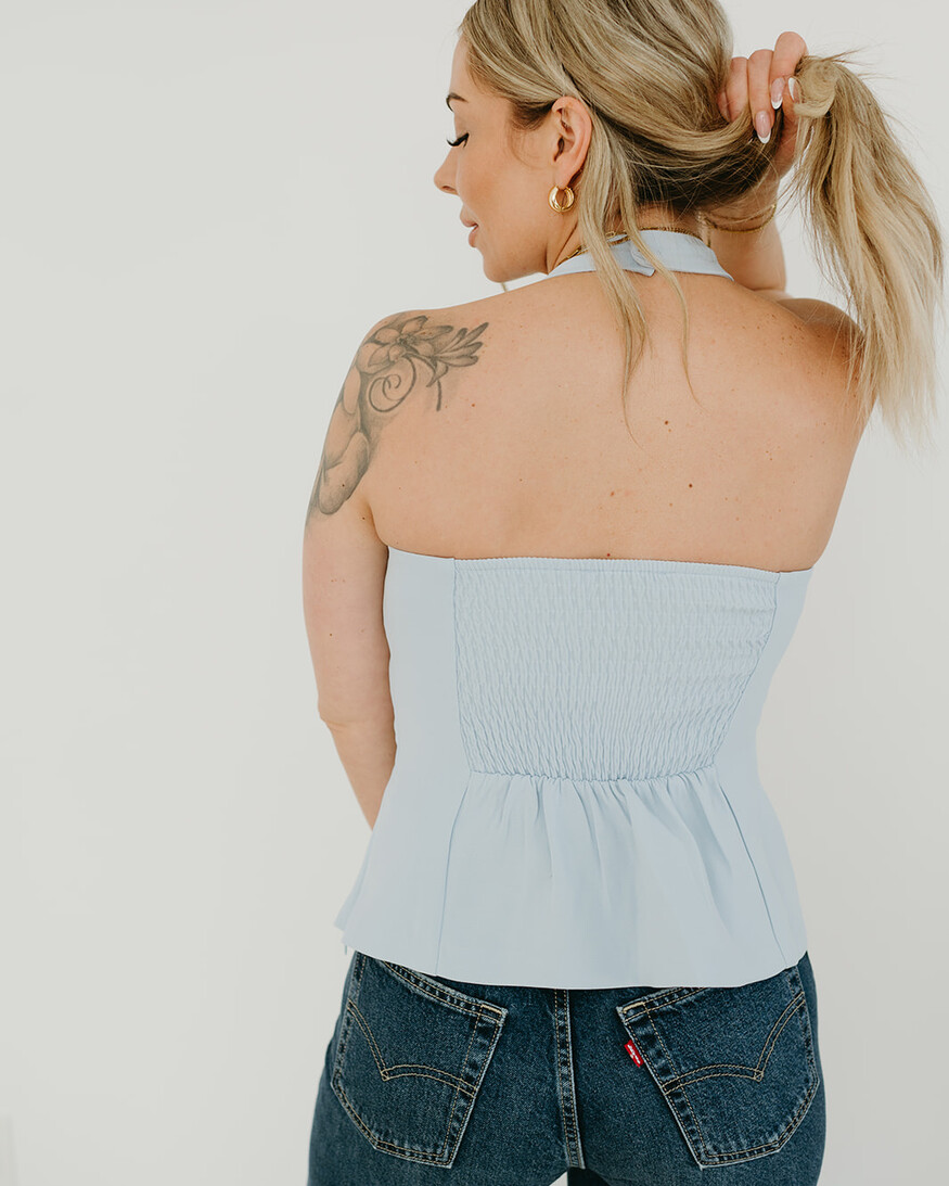 Lucy Paris Clementine Halter Vest