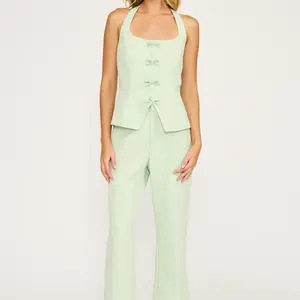 Lucy Paris Clementine Halter Vest