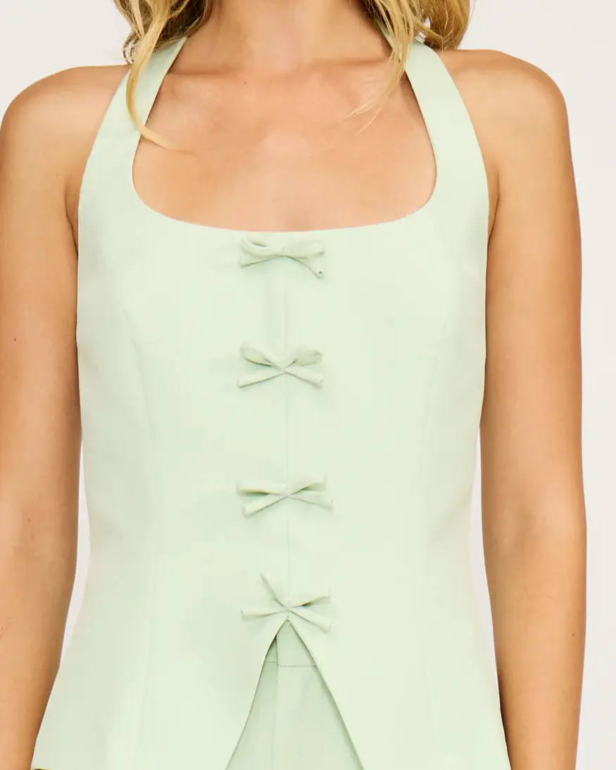 Lucy Paris Clementine Halter Vest