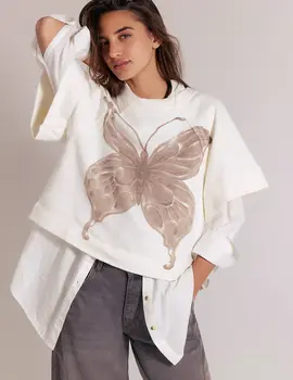 Free People Daliah SS Pullover