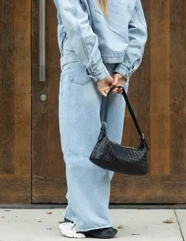 RISA Rhea Woven Shoulder Bag