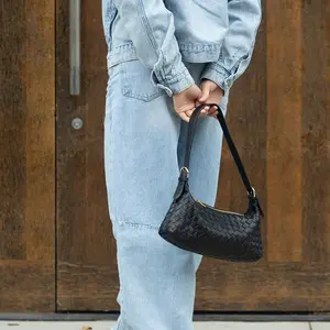 RISA Rhea Woven Shoulder Bag