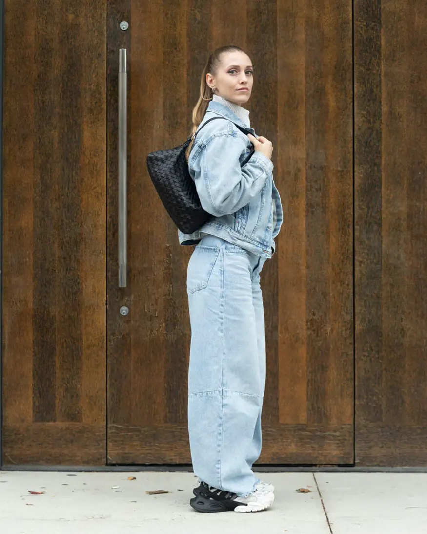 RISA Rhea Woven Shoulder Bag