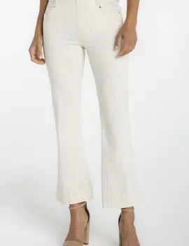 Liverpool Gia Glider Crop Flare