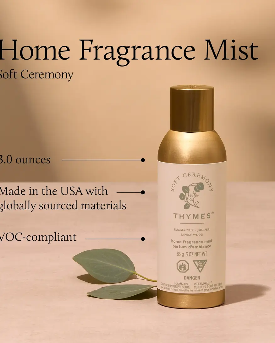 Thymes Soft Ceremony Home Spray
