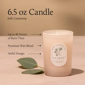 Thymes Soft Ceremony 6.5 Box Candle