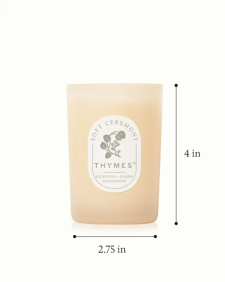 Thymes Soft Ceremony 6.5 Box Candle