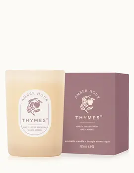 Thymes Amber Hour 6.5 Box Candle