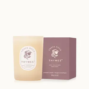 Thymes Amber Hour 6.5 Box Candle