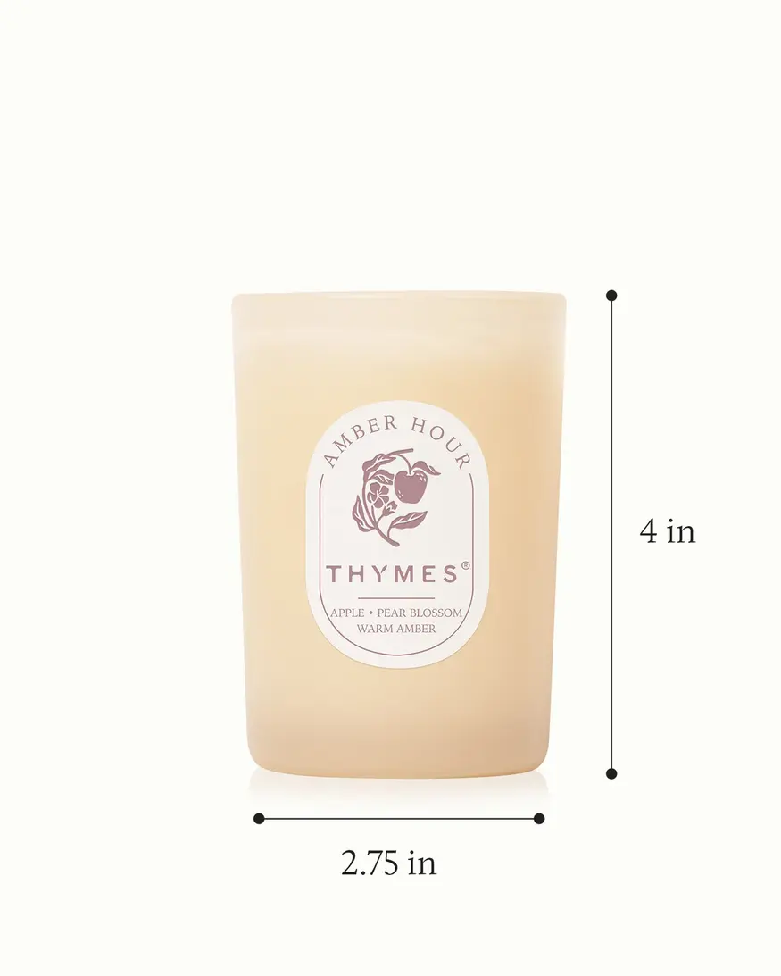 Thymes Amber Hour 6.5 Box Candle