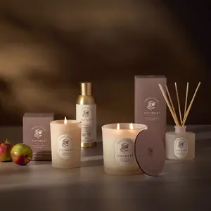 Thymes Amber Hour 6.5 Box Candle