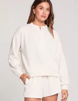 Saltwater Luxe Long Sleeve Pullover