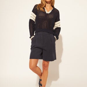John + Jenn Brooks Polo Knit