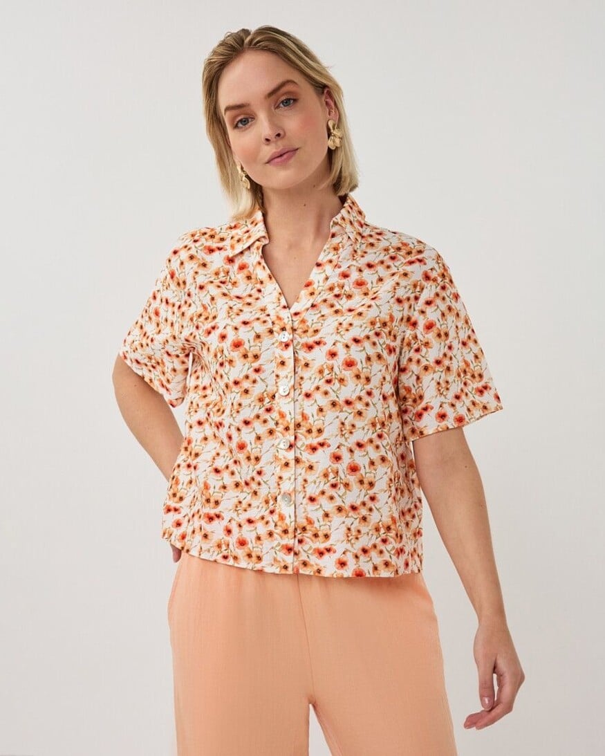 Esqualo Chloe SS Blouse