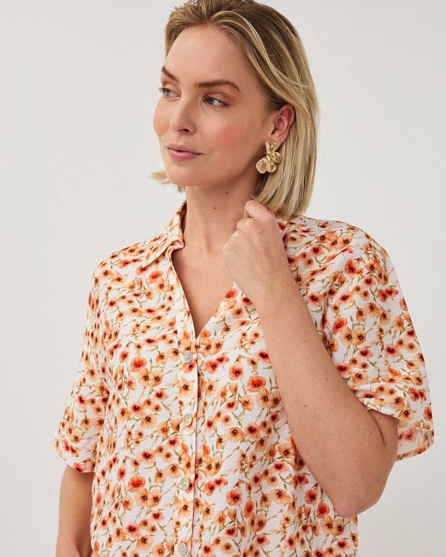 Esqualo Chloe SS Blouse