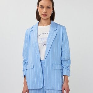 Esqualo Cali Linen Stripe Blazer