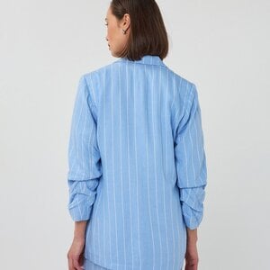 Esqualo Cali Linen Stripe Blazer