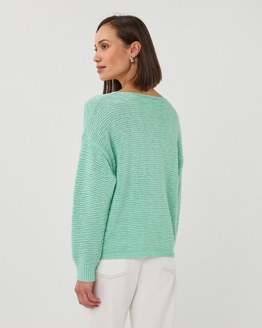 Esqualo Cedar V-Neck Sweater