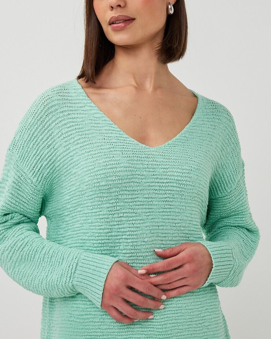Esqualo Cedar V-Neck Sweater