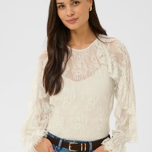Kaffe Amelie Lace Blouse