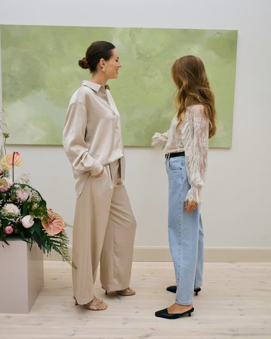 Kaffe Amelie Lace Blouse