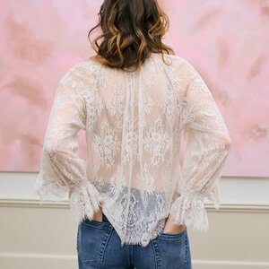 Kaffe Amelie Lace Blouse