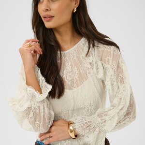 Kaffe Amelie Lace Blouse