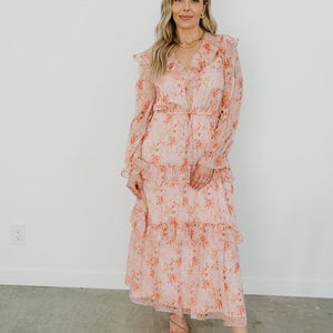 Lucy Paris Felicity Tiered LS Dress