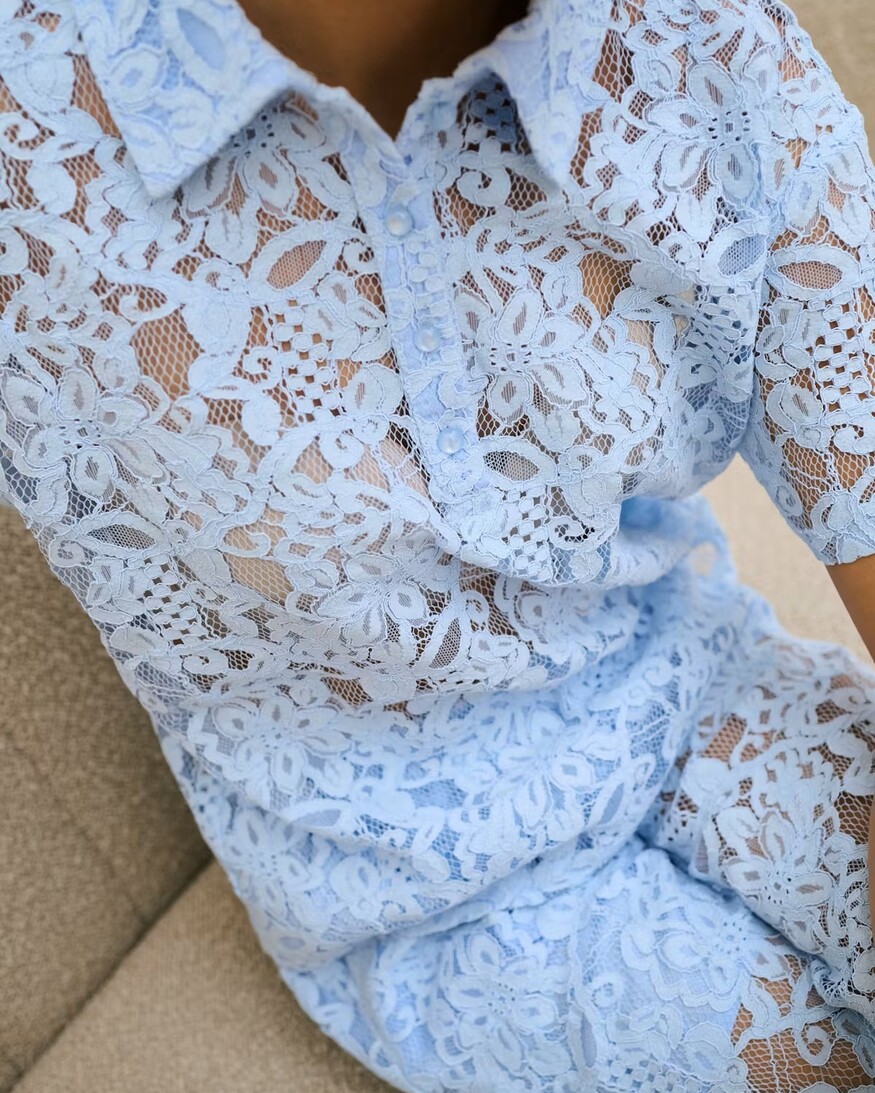 Kaffe Lacy Polo Blouse