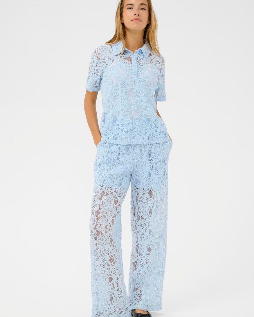 Kaffe Lacy Polo Blouse