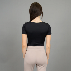 RD Style Viola SS Shirred Bodysuit