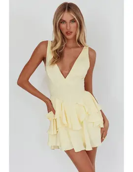 Sunshine V-Neck Romper