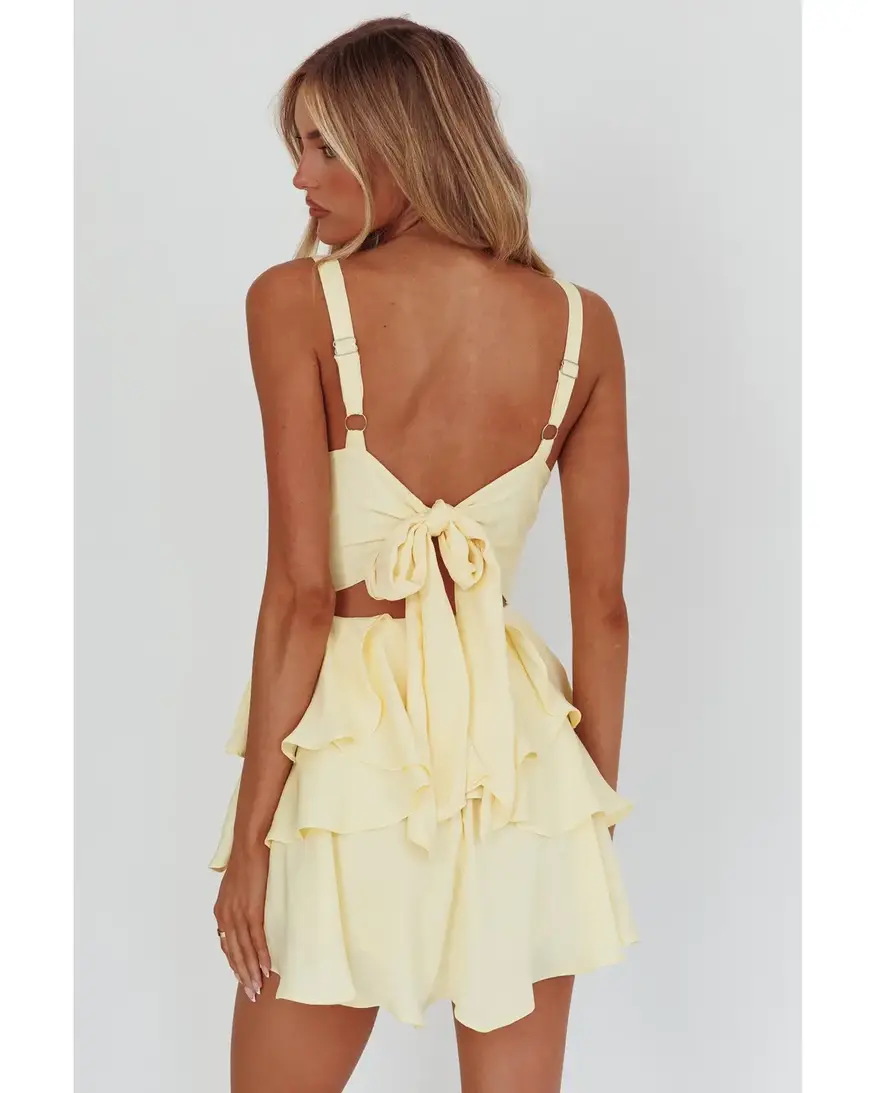 Sunshine V-Neck Romper