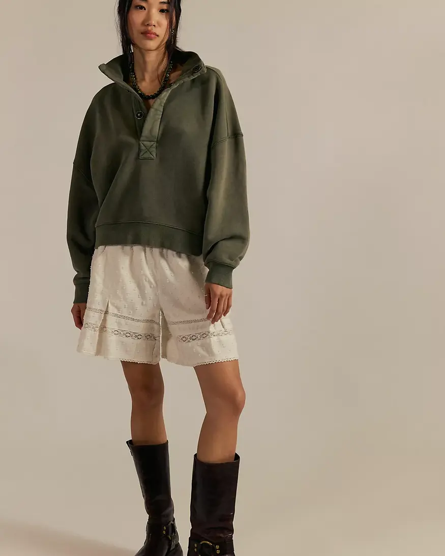 Free People Solid Timeless Pullover