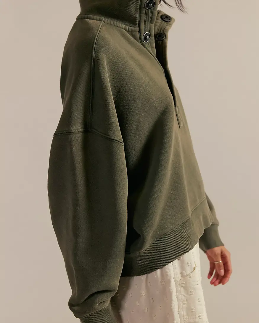 Free People Solid Timeless Pullover