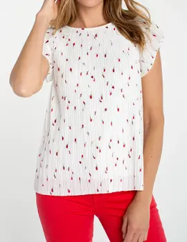 Liverpool Flutter Sleeve Knit Top