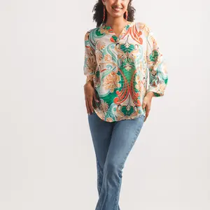 Papillon Sammy Abstract Blouse