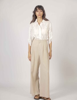 The Korner Khloe Collared Blouse