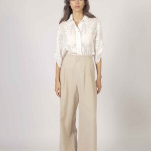 The Korner Khloe Collared Blouse