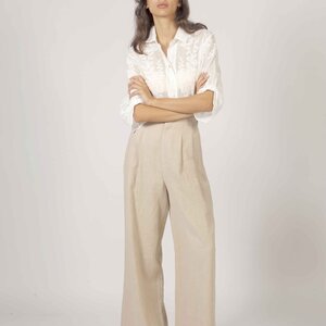 The Korner Khloe Collared Blouse