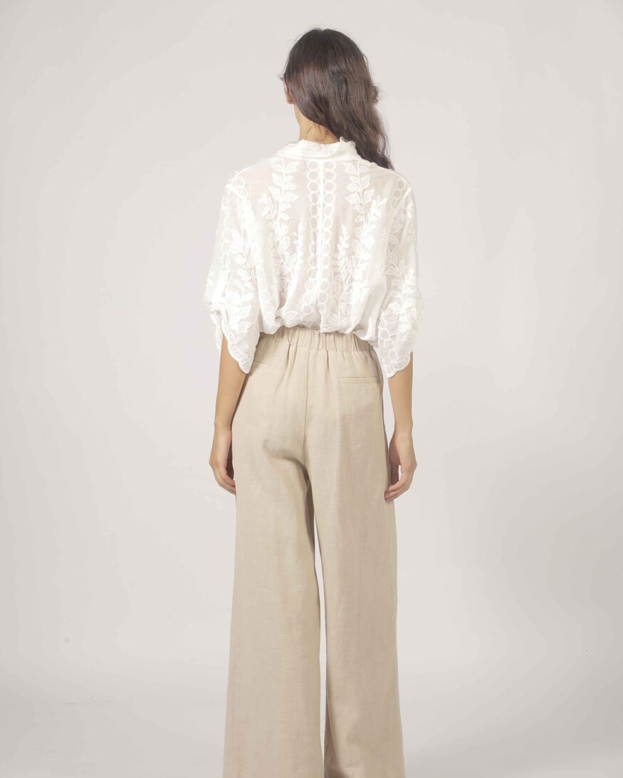 The Korner Khloe Collared Blouse