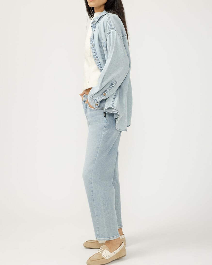 Silver Jeans - For Us Beach Shirt