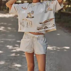 Free People Mountain View Graphic Tee