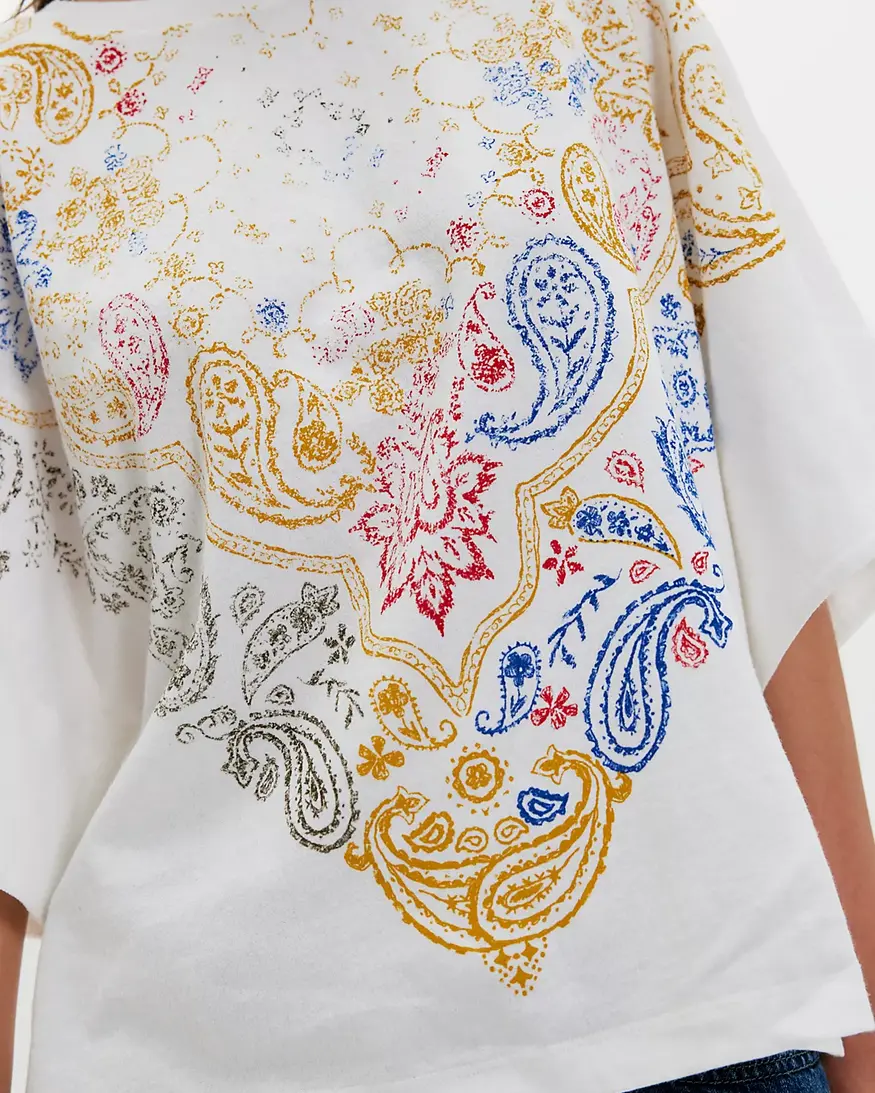 Free People Heirloom Printed Tee