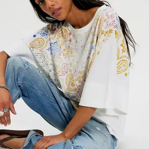 Free People Heirloom Printed Tee